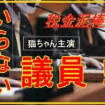 【税金 泥棒 !】会議中のNG行動　～こんな議員はいらない～　／　[Tax thief!] Bad behavior during a meeting.