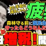 【言い訳が酷すぎる“新“税金】これ…何のための税金？1,000円も徴税されるけど、これってアレと同じ論理で抜け穴使って、、、（森林環境税）