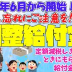 【申請忘れにご注意を！】定額減税しきれない人がもらえる調整給付金について支給対象者や支給を受けるための手続き方法までわかりやすく0から解説！【ゆっくり解説】