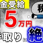 【こんなに引かれる】月15万円の手取り額！税金の受給額に絶句！【年金手取り額/社会保険料/住民税/所得税】