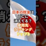 日本の税金はどこに消えてる？使用先ランキングトップ3#日本#税金#海外の反応#雑学