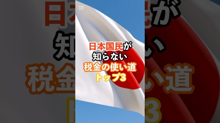 日本国民が知らない税金の使い道トップ3#日本国民#税金#海外の反応#雑学