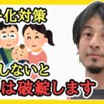 【3分で分かる】破綻確定…少子化対策に税金を払い続けて日本が破綻する場合としない方法【ひろゆき切り抜き】