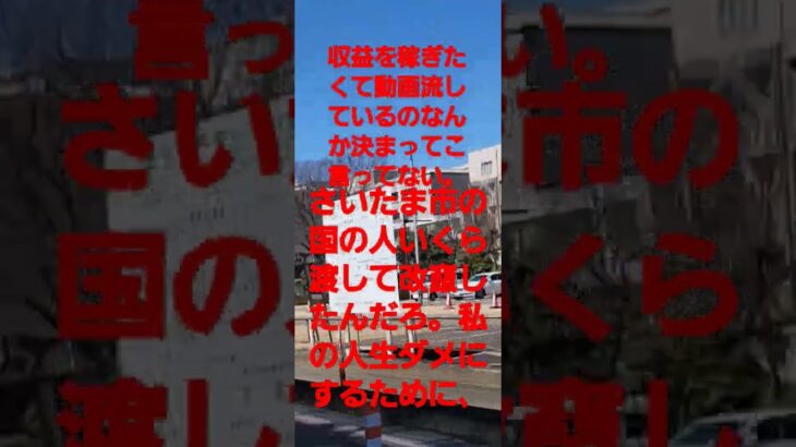 それさいたま市の人達の税金じゃん⁉️