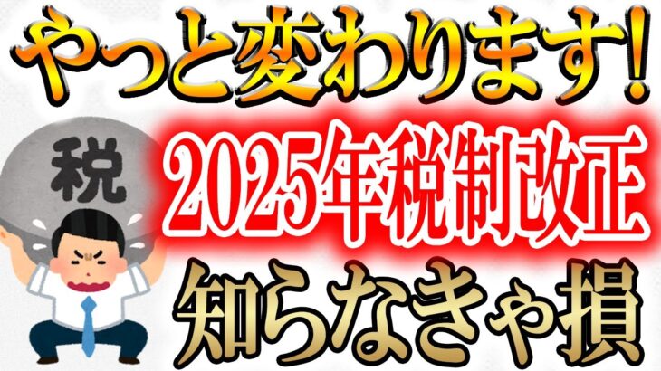 やっと税金が変わります！初心者でも分かる税制改正2025年内容！！【仮想通貨/暗号資産】