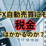 FX自動売買に関する税金について