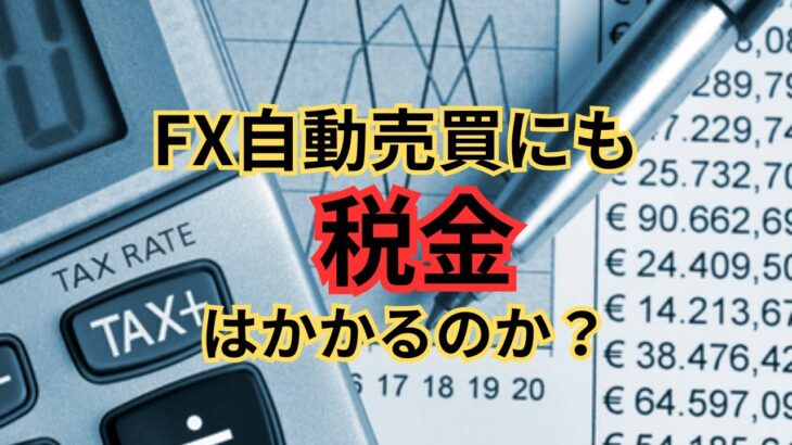 FX自動売買に関する税金について