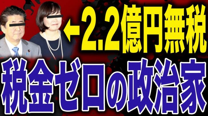 【無税！？】政治家には税金が発生しない日本の闇