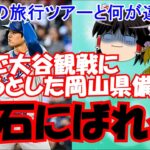 税金で大谷観戦に行こうとした岡山県備前市、流石にばれる。【ただの旅行】