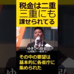 ゆきひら佳弘　福岡8区国政改革委員　税金は二重三重にも課せられてる