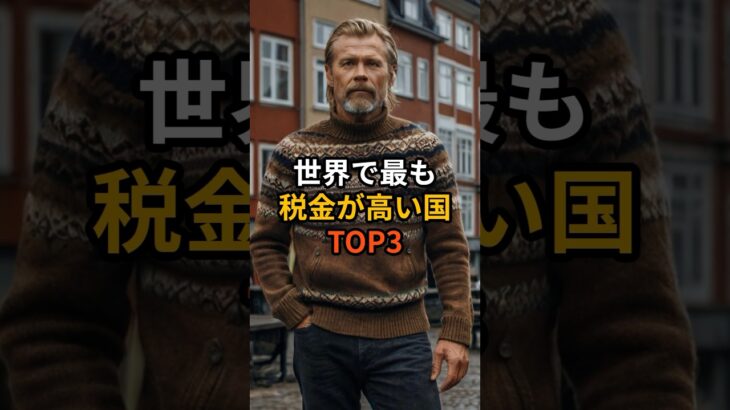 世界で最も税金が高い国TOP3 #雑学 #会話のネタ #shorts #知識 #豆知識 ##税金