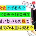 さらに増税？甘い飲みものに税金かけたら国民の体重はへるのか？ @横浜市市中病院