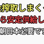 税金搾取しまくってるのに米すら安定供給せず米不足を引き起こし能登見捨てる李王朝日本政府必要ある？