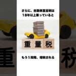 古い車の税金に関する面白い雑学