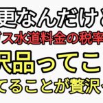 今更なんだけど電気ガス水道料金に10%税金って贅沢品ってこと？生きてることが贅沢品ってこと？