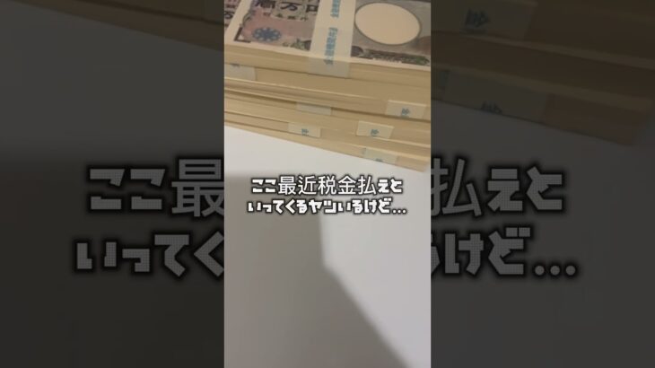 最近税金は支払ってるかってよく言われるんだけど当たり前に納めてるよね😅月に500万は支払ってるわw