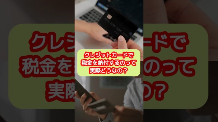 税金のクレジットカード納付のメリットデメリットは？【20代開業税理士ひびき】#クレジットカード納付#クレジットカード納税#税金