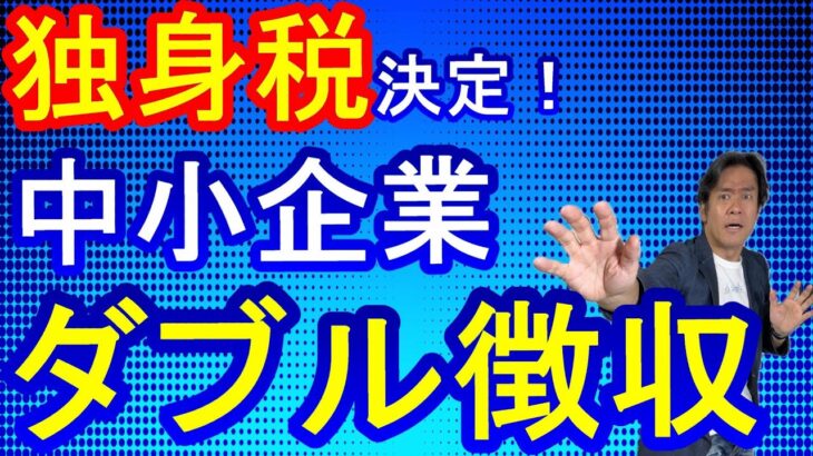 【超悲報】独身税がヤバイ！？子ども子育て拠出金＆子ども子育て支援金・まさかのダブル徴収！2026年から企業は二重課税されてさらに固定費増で経営を圧迫します。。