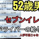 52歳セブンイレブン配送ドライバーの給与明細がヤバすぎる　税金のために働いて生活できない地獄の国　日本