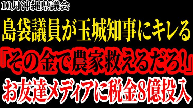 【癒着】琉球新報に8億円超え税金投入、さらにパワハラ騒動まで。10月沖縄県議会も大荒れスタート