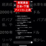 【経済】 アメリカの実質賃金の推移 #税金 #不景気 #好景気 #消費税 #インフレ #日本 #アメリカ #chatgpt