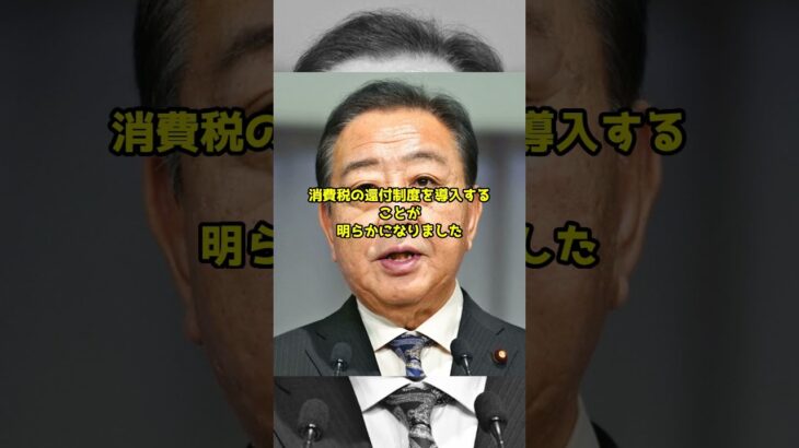 消費税還付公約が話題に #shorts  #消費税廃止  #政治 #立憲民主党 #政治ニュース