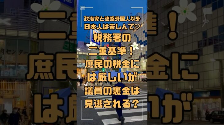 税務署の二重基準！庶民の税金には厳しいが、議員の裏金は見逃される？ #税務署 #税金 #裏金問題 #税務調査 #不公平 #税理士解説 #納税者 #政治家 #税制改革 #公平な社会