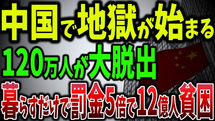 120万人が脱出！中国が世界最大の税金取り締まり『強盗国家』！家族まで脅迫する恐怖の金税システムとは？【ゆっくり解説】