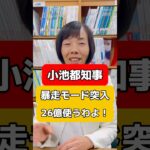 小池知事がまた税金のムダ遣いか😱⁉️プロジェクションマッピングに続いて今度はお台場に巨大噴水⛲️26億2000万円、毎年コスト2億円？そんなの要らない❗️小池さん、税金はあなたのお金じゃありません