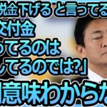 【質問の意図は？】「税金を下げると言っておきながら政党交付金をもらうのはおかしい」と言う記者に丁寧に説明する玉木雄一郎