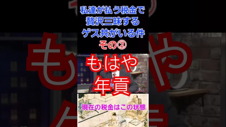 私達が払う税金で贅沢三昧するゲス共がいる件について(年貢編) 　財務省は消費税は減税せず増税方針,インボイス,子育て支援税、ガソリン税,森林環境税,所得税等も減税の意思なし　#財務省 #天下り #税金