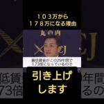 #玉木雄一郎 #103万の壁 #税金