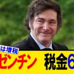 【有能】アルゼンチン大統領「税金の9割を廃止し、6種類にまとめます」