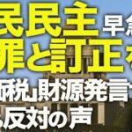 減税カウントダウン！？経済成長が財源です！国民民主党は早急に謝罪と訂正を！凍結されている税金復活は何にしてもNG。庶民にも影響大！「地価税」財源発言で広がる反対の声！┃上念司チャンネル ニュースの虎側