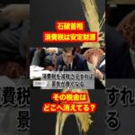 【石破首相】消費税は安定財源！その税金はどこへ消えるの？#shotrs