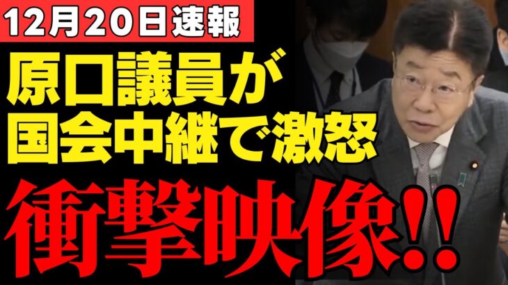 【原口一博ブチギレ】財務省の税金無駄遣いを暴露！国民の怒り爆発する国会答弁の全貌【国会中継】