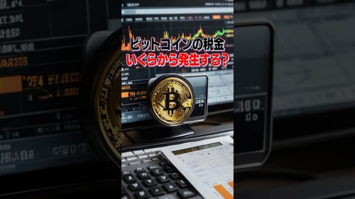 【#ビットコイン の税金】いくらから発生？ #shorts