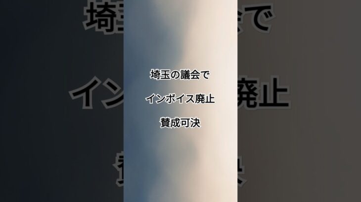 埼玉でインボイス廃止案可決！ #税金 #インボイス #節税 #岸田文雄 #自民党総裁