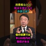 【『消費税を廃止する「驚きの方法」』】自民党現役議員が発表！／自民党・青山繁晴議員