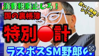 国の裏帳簿！消費税廃止出来るだろ！特別⚪️計の存在！#財務省#消費税#増税#減税#裏帳簿#宮沢洋一#税金#一般会計#解体デモ