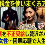 【海外の反応】「日本の税金を使いまくるアルよ！」生活保護を不正受給し贅沢ざんまいの中国人女性。因果応報で人生崩壊！