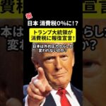 【消費税０％へ❓】トランプ大統領💢消費税に報復関税を宣言！【1人賛否】#賛否両論 #話題 #物議 #炎上 #shorts