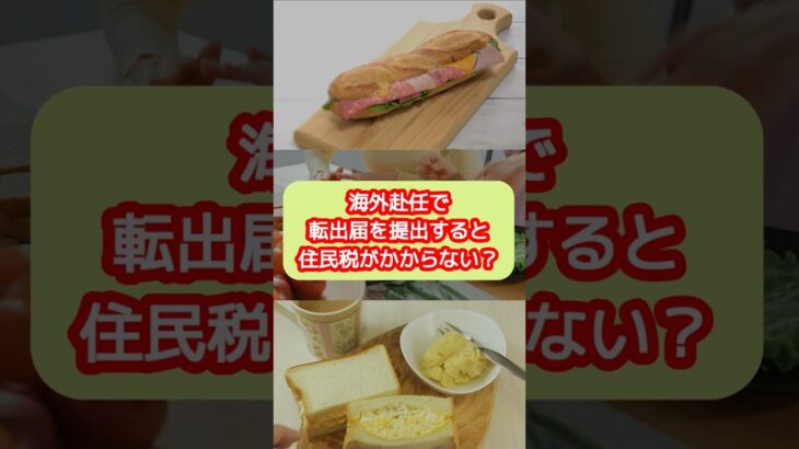 海外赴任で転出届を提出すると住民税がかからない！？【20代開業税理士ひびき】#海外赴任#転出届#住民税#税金