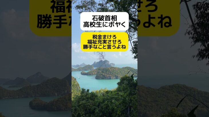 【ボヤく】石破首相｢税金まけろ、福祉は充実させろ、勝手なこと言うよね｣ #shorts