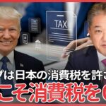 トランプは日本の消費税を許さない、消費税をアメリカに対する関税と見なしている　いまこそ外圧も利用して消費税を０%に！