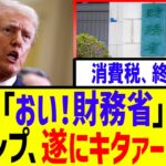 【衝撃】激ヤバ！！トランプ大統領　日本の消費税に・・・【石破内閣　　自民党】