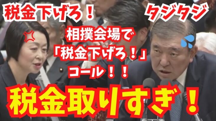 れいわ新選組くしぶち万理、税金取りすぎ！？石破総理を猛追及！国民の声は届くのか？