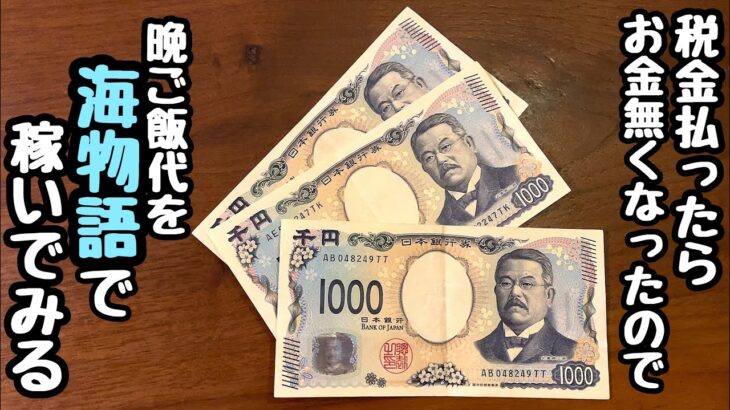 税金払ったらお金がなくなってしまったので晩御飯代を海物語で稼いでみる。【PA大海物語5 Withアグネス・ラム】