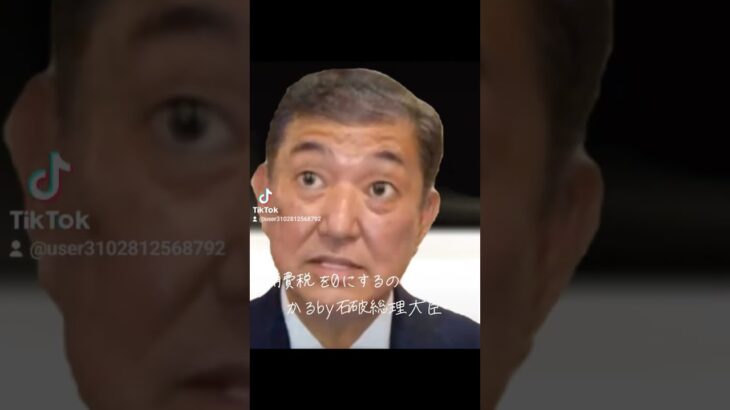 #消費税を0%すると1年掛かるby石破茂総理大臣