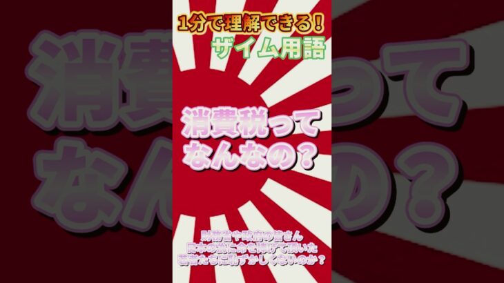 【消費税の嘘】社会保障は“建前”だった！？税金の行き先を暴く　#消費税 #社会保障の嘘 #税金の使い道 #大企業優遇  #還付金 #政治風刺 #1分でわかる #財務省 #増税 #国民負担  #政府の嘘